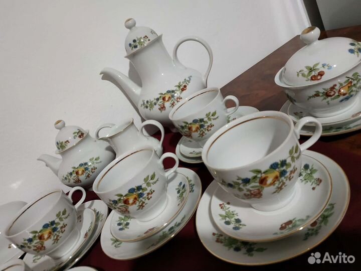 Немецкий чайный и кофейный сервиз