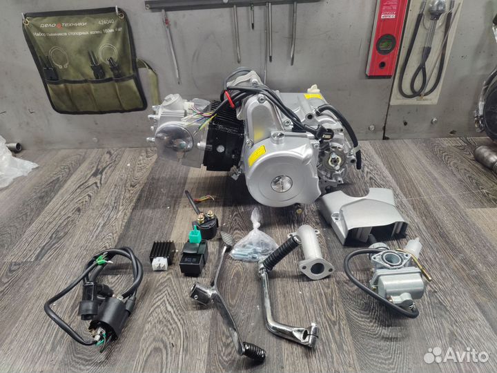 Новый двигатель для мопеда альфа 110 кубов