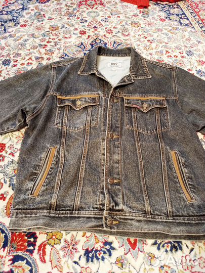 Джинсовая куртка мужская 50 52