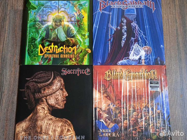Destruction/Black Sabbath/Sacrifice/Blind Guardian