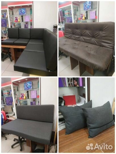 Пошив подушек для мебели, перетяжка мебели