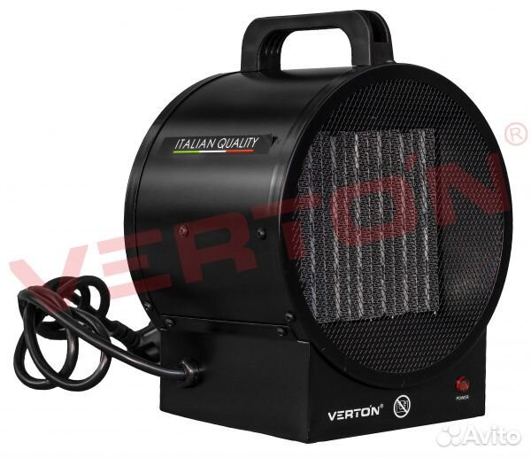 Пушка 2кВт (220В,1200/2400Вт,236 куб.м)