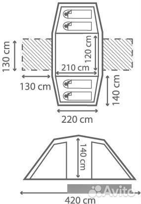 Продается палатка