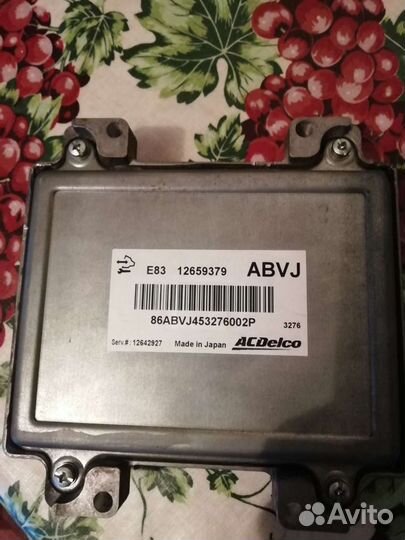Блок управления двигателем шевроле Авео т300