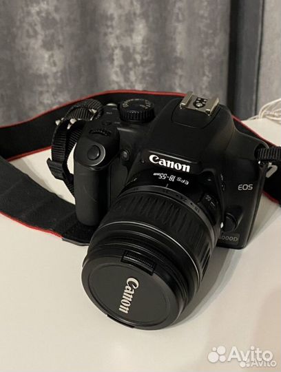 Зеркальный фотоаппарат canon eos 1000d