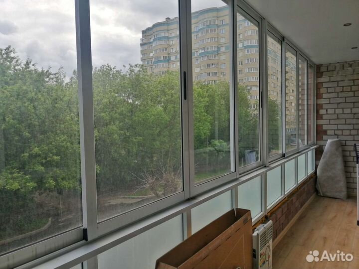 Алюминиевые окна на балкон