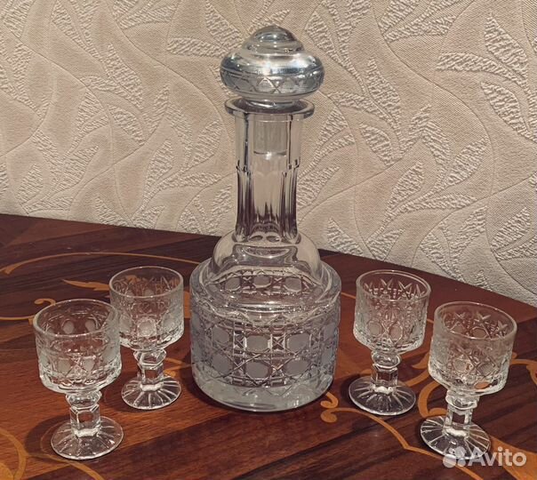 Графин хрустальный СССР