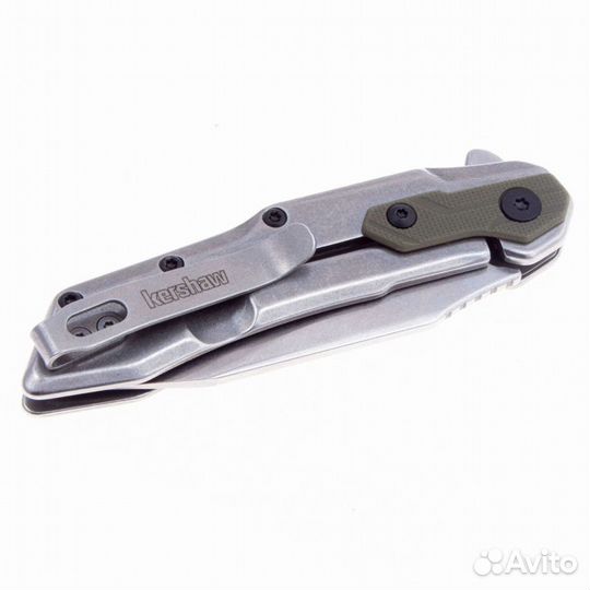 Нож складной Kershaw Salvage 1369, 74 мм, зеленый