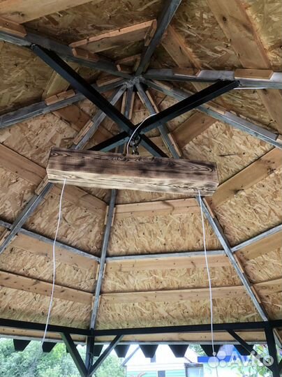 Люстра дубовая