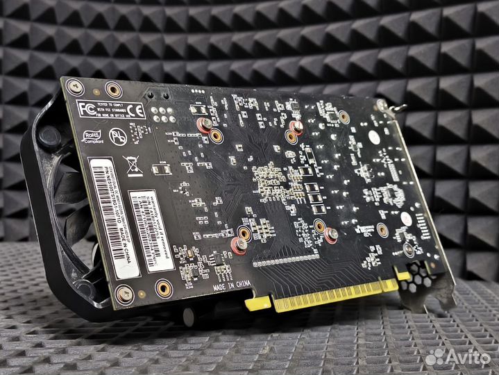 Видеокарта GTX 1050 TI 4GB Palit dual