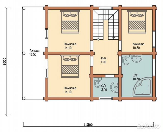 Домокомплект / Сруб дома / Деревянный дом