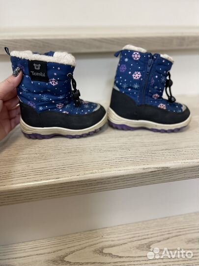 Дутики зимние для девочки