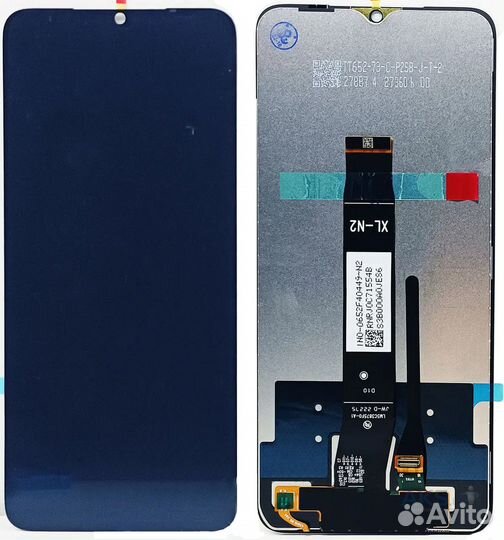 Дисплейный модуль poco C50+Установка