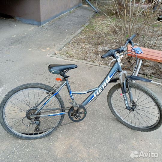 Велосипед подростковый алюминиевый 24 бу