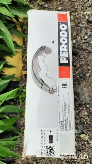 Колодки тормозные барабанные Ferodo FSB408