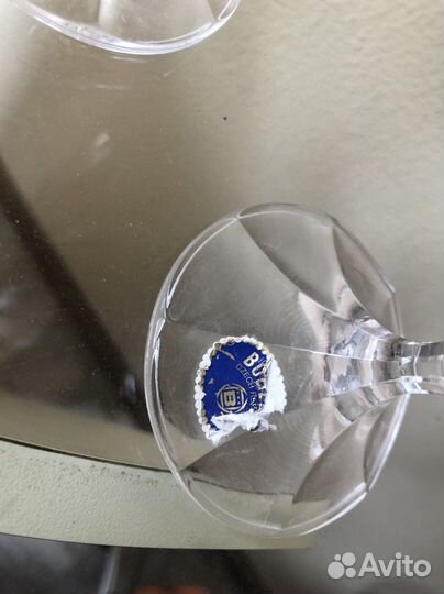 Хрустальные бокалы Bohemia