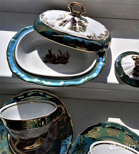 Набор тарелок 19 см 6 штук 