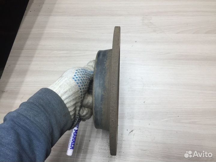 Диск тормозной задний Hyundai Solaris с2010-2017г