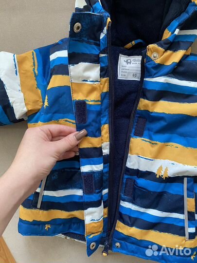 Куртка детская зимняя 80