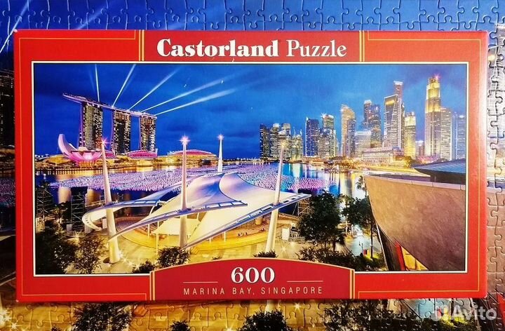 Пазлы 500-1000 деталей разные