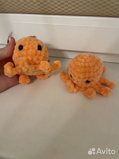 Осьминожки амигуруми