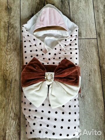 Конверт одеяло на выписку весна осень