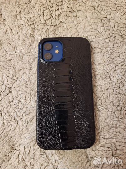 Кожаный чехол на iPhone 12/12pro