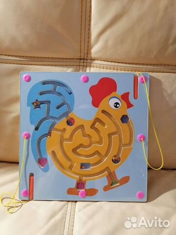 Лабиринт магнитный: Петушок и Цифры