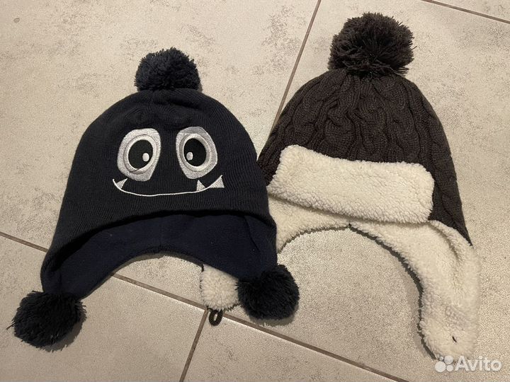 Шапки и снуды для мальчика 50 52 р