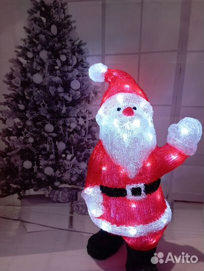 Светящийся Дед Мороз