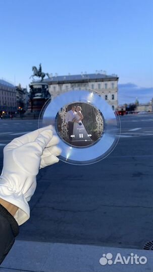 Виниловая пластинка с любым треком и фото 7/10/12