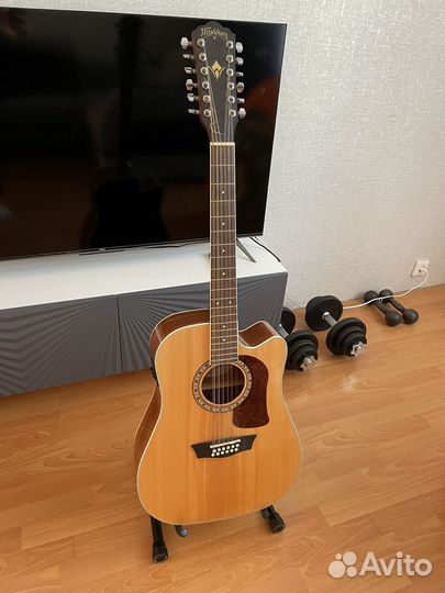 Электроакустическая гитара Wushburn HD 10SCE 12-0