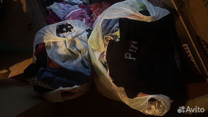 Детские вещи пакетом для девочек 4-5 лет