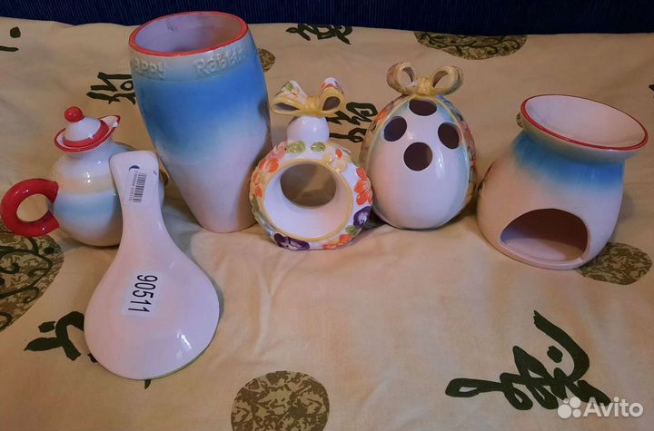 Набор керамический набор, тарелки СССР