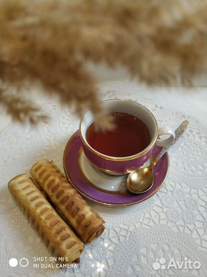Вафельные трубочки