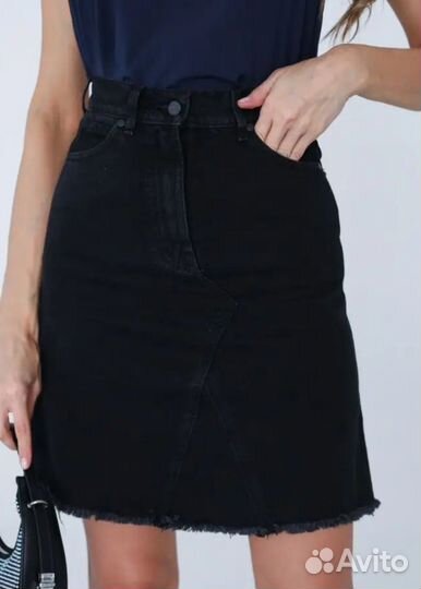 Юбка джинсовая