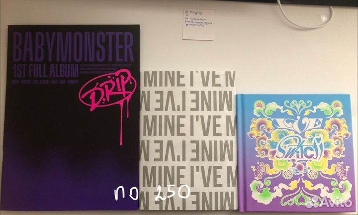 Карты кпоп фотобуки ive lesserafim babymonster