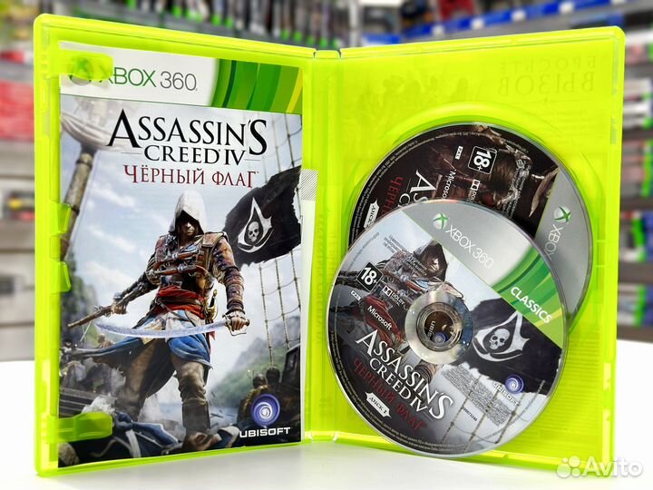 Assassin’s Creed 4 IV Черный флаг (Xbox 360) Б\У