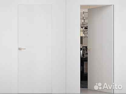 Двери невидимки (Revers) внутреннее открывание