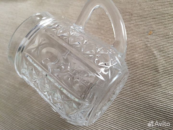 Кружечка хрустальная