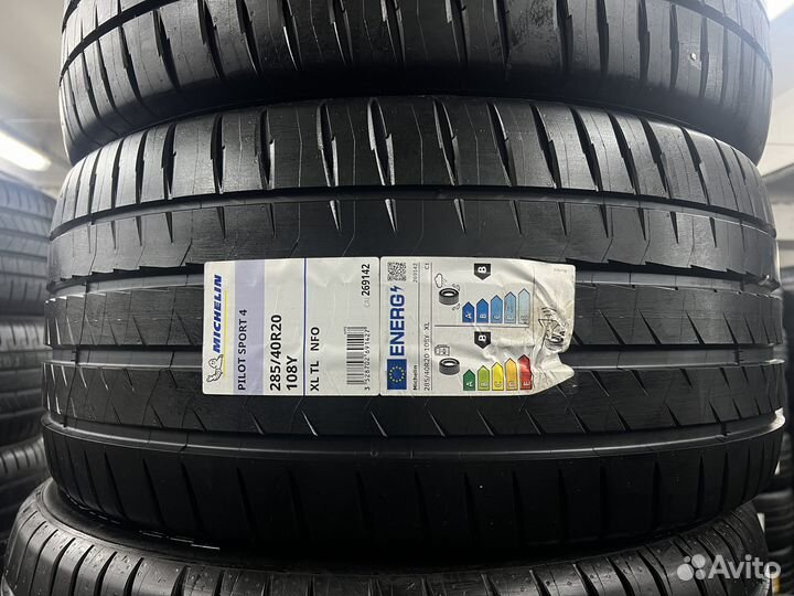 Michelin Pilot Sport 4 285/40 R20 и 245/45 R20 116Y