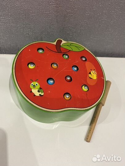 Магнитная рыбалка червячки