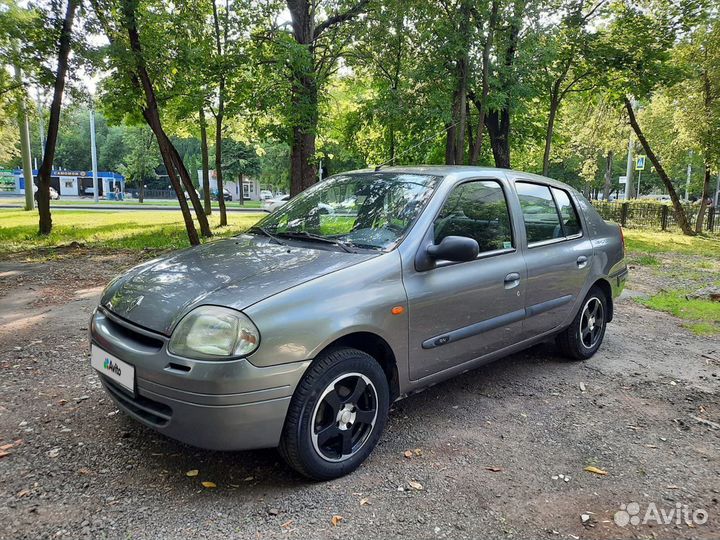 Renault Clio 1.4 МТ, 2001, 129 800 км