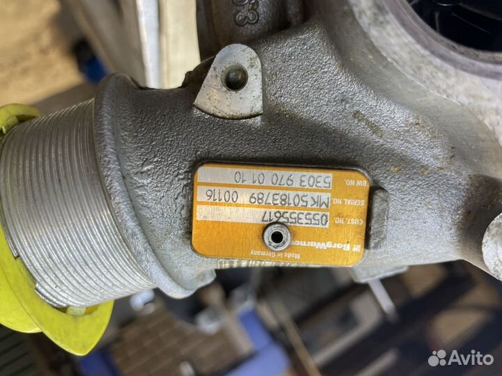 Турбина opel астра j 1.6