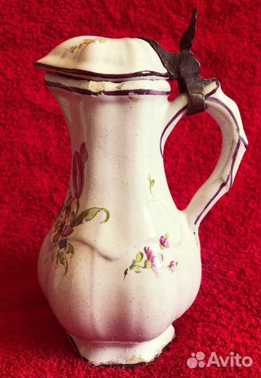 Антикварный Кувшин. Франкенталь 1762г. Германия