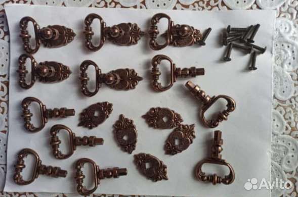 Мебельные ручки металлические