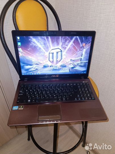 Ноутбук Asus / i7-2670QM / GT540M / 8GB / 256SSD