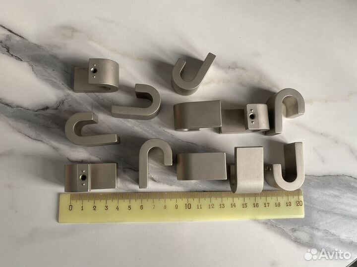 Мебельные ручки 12 штук