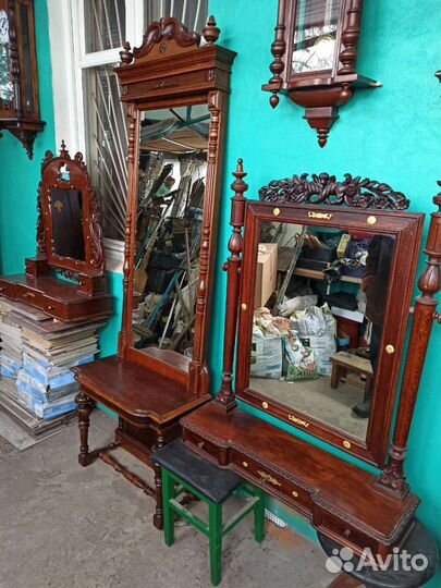 Старинные зеркала 19 век (дорого) отреставрированы