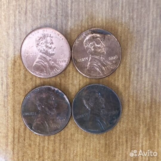 Монеты разные США